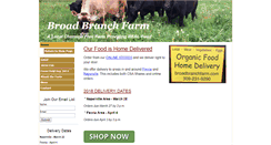 Desktop Screenshot of broadbranchfarm.com